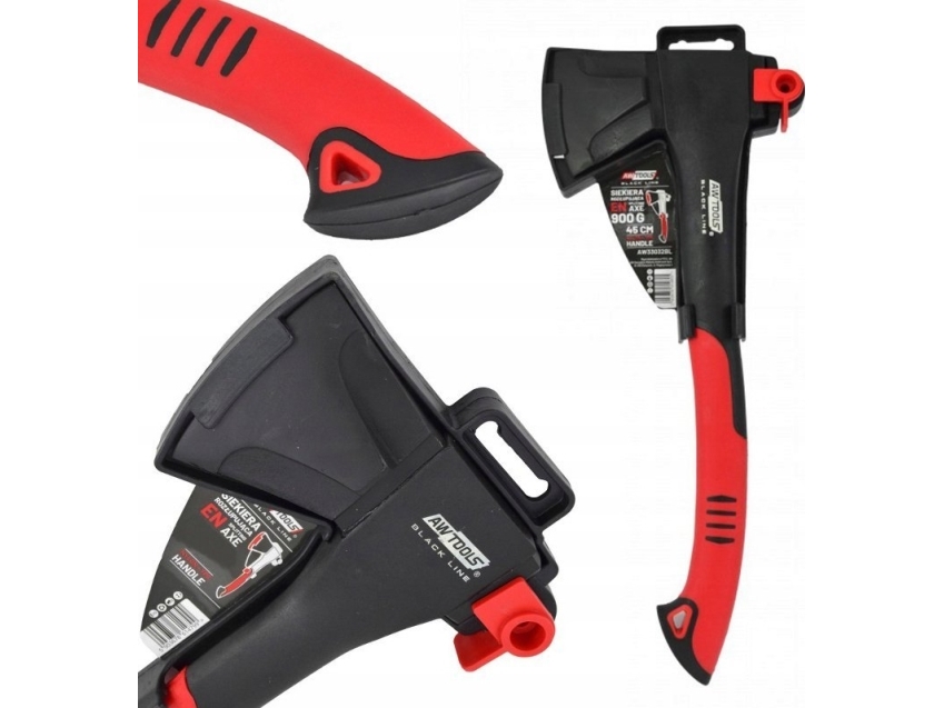 Aw-Tools Awtools Skikaera Mit Klink 900G Vollkomposite Schwarz Line