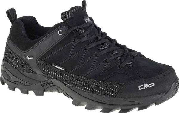 CMP Rigel Low Trekking Shoe Wp Nero/Nero r. 40 (3Q13247-72YF) trekkingsko för herrar | Sport & Träning - Skor - Vandringsskor | GameStuff