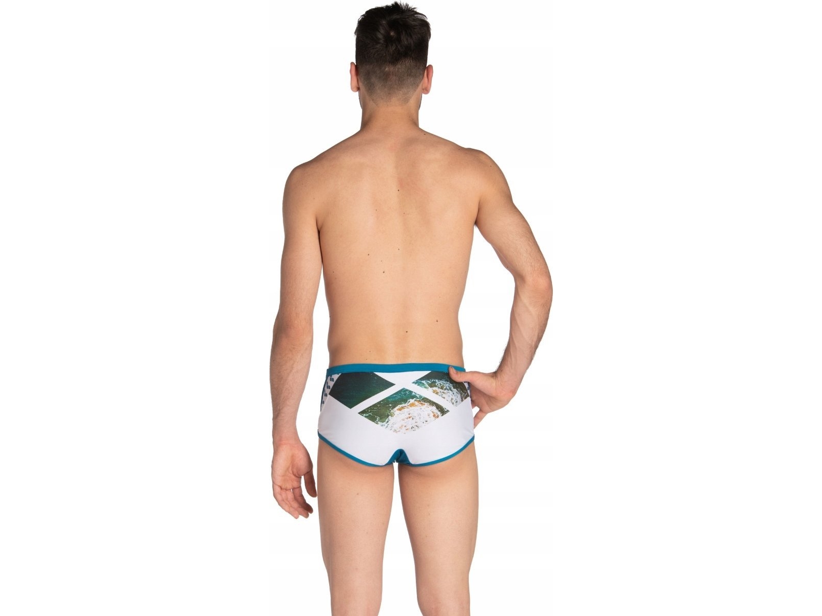 Arena Meskie Boksershorts Til Bad Men's Planet Swim Low Waist Short