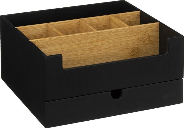 5five Bamboo cosmetics organiser, 1 skuffe