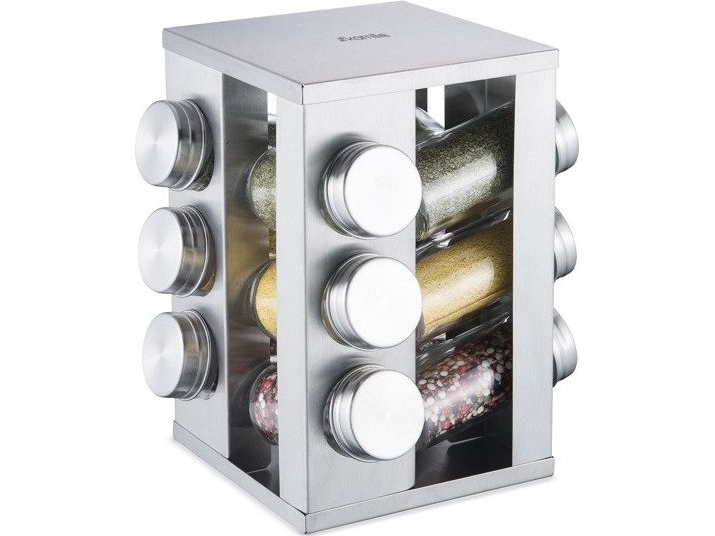 Kamille roterende krydderihylde 12 dele KM-7033