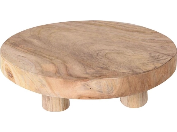 Home Styling Collection Serviravimo lenta medinė ant kojų 30 cm | Bordssättning - Par - Plattor | GameStuff