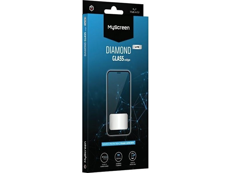 Myscreen Protector Xiaomi Redmi 11 Prime 5g Hardat Glas För Latt Rundade Skarmar Diamond Glass Lite Edge Full Glue