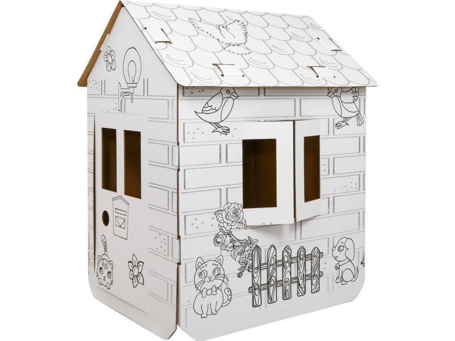 RoGer XXL 3D House Coloring book