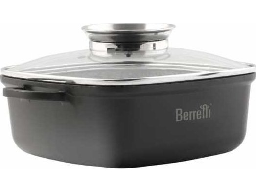 Berretti Topf/Bräter Granite Für Induktion/Gas/Ofen - 28 Cm - 2,4 L - Br-3520