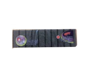 Multischwamm L9xb6xh3 Cm Textil Mit Scheuerseite Schwarz 24 Stk X 10 Stück/Karton