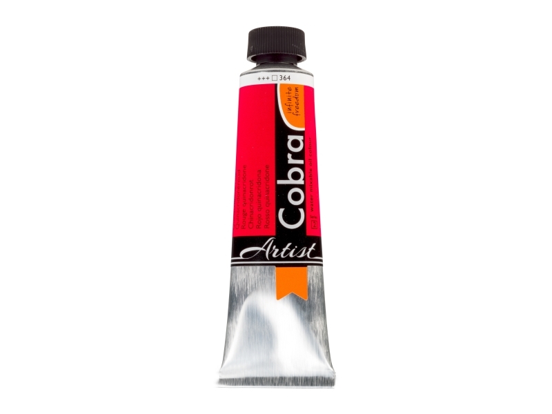 Cobra Artist Tube akvarel-mix olie Quinacridone Red 364