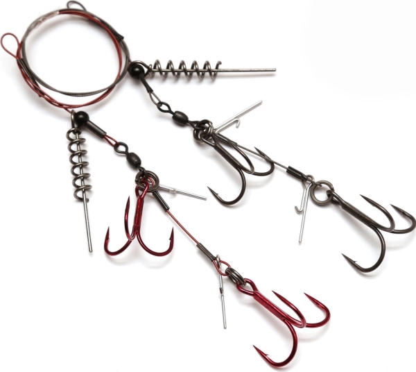 Savage Gear Release Rig M 40cm 22kg #1+ #1/0 2szt. (57458) | Utomhus - Fiskeredskap - Karpfiske | GameStuff