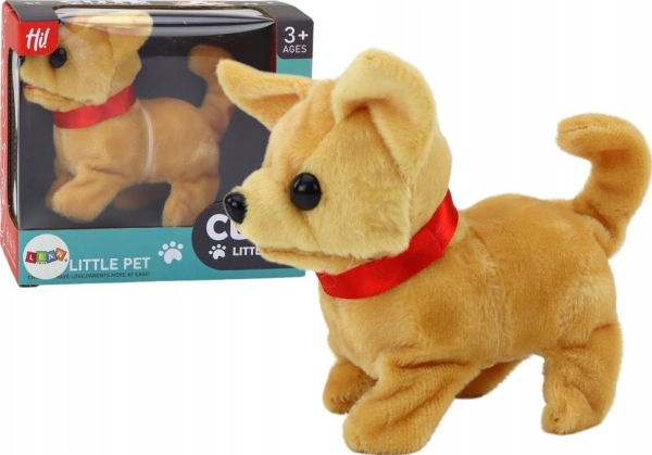 Lean Toys Interaktyvus pliušinis šuo, 16x16x10.5 cm