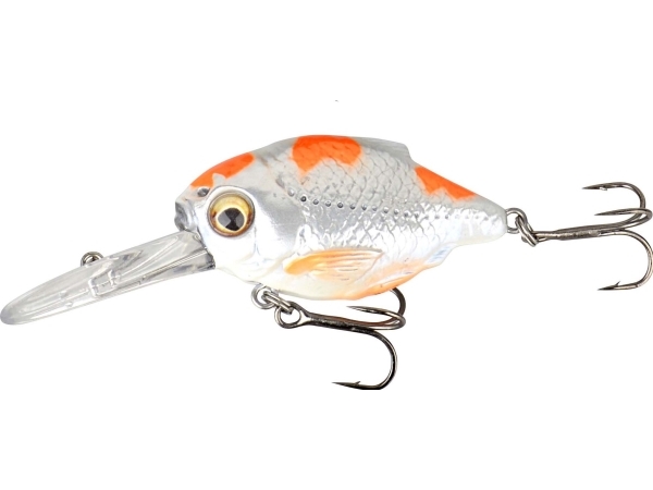 Savage Gear 3D Crucian Crank 4,6 cm 8,3 g SF DR Pearl White Silver (53781) | Utomhus - Fiskeredskap - Drag | GameStuff