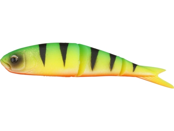 Savage Gear LB Soft 4Play 9.5cm 7.5g Swim&Jerk Firetiger 4 st. (42180) | Utomhus - Fiskeredskap - Drag | GameStuff