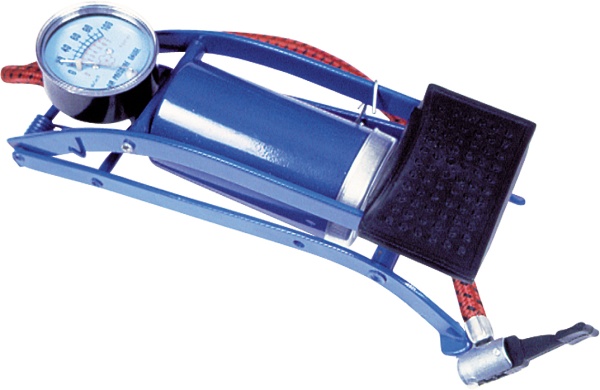 VOREL fodpumpe med manometer