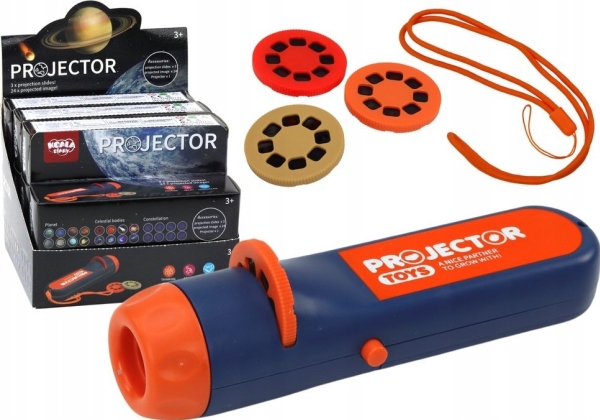 LeanToys Projektor Planeter Konstellationer Stjerner Himmelske Legemer Kosmos 24 Projektioner