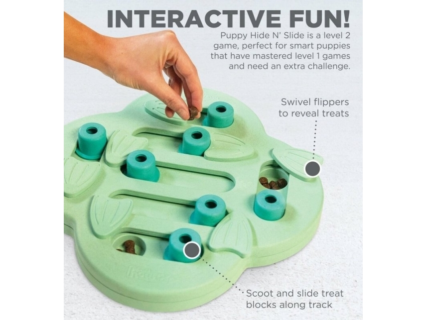 NINA OTTOSSON NINA OTTOSSON DOG PUPPY HIDE N SLIDE GREEN Level:2