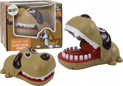 Leantoys Hund Dentist Arcade Spiel Braun