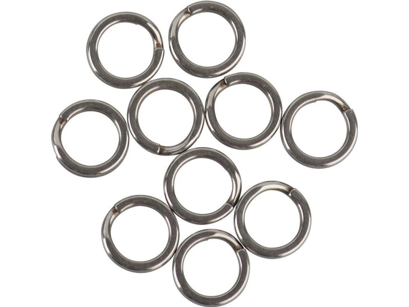 Savage Gear Stainless Splitring Mix Forged 7 mm SS 19 kg 20 st. (54928) | Utomhus - Fiskeredskap - Tillbehör | GameStuff
