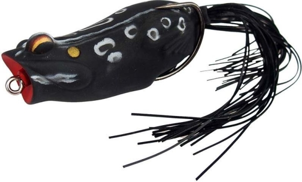 Savage Gear 3D Pop Frog 5,5 cm 14 g Black Frog (62028) | Utomhus - Fiskeredskap - Drag | GameStuff
