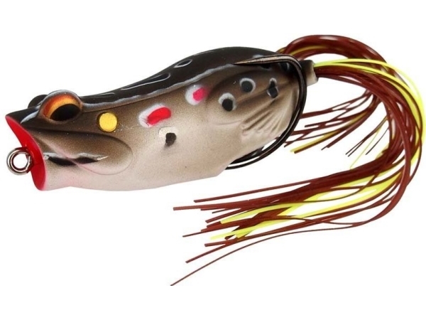Savage Gear 3D Pop Frog 5,5 cm 14 g Brown Frog (62027) | Utomhus - Fiskeredskap - Drag | GameStuff