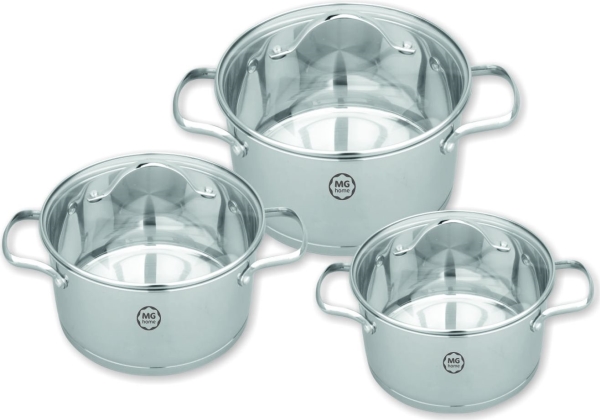 Mg Home Grydesæt 18/20/24 Cm (7101017007)