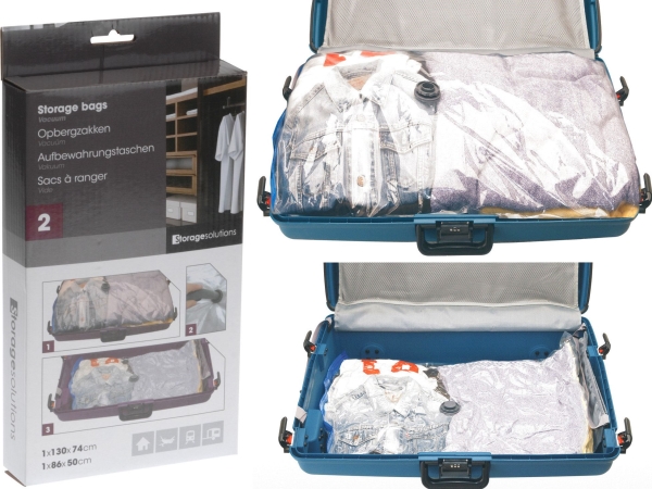 Storage Solutions Vakuumbeutel Für Kleidung, 2 Stück