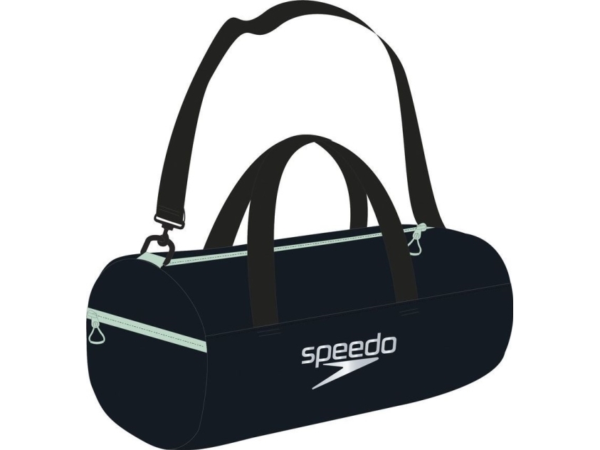 Speedo vandafvisende duffle taske - Sort/grøn