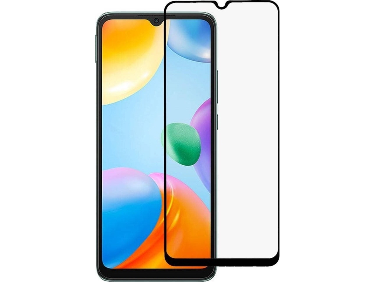 Nemo Hærdet Glas 5D Til Xiaomi Redmi 10C Full Glue Sort