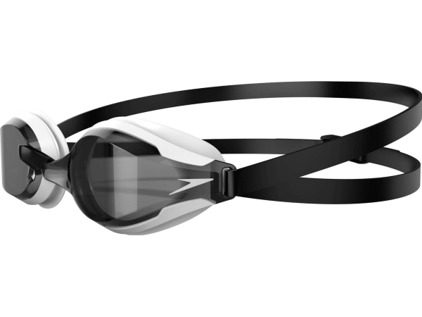 Speedo Elite svømmebriller - Fastskin Speedsocket 2 - Hvid/sort (Smoke linse)