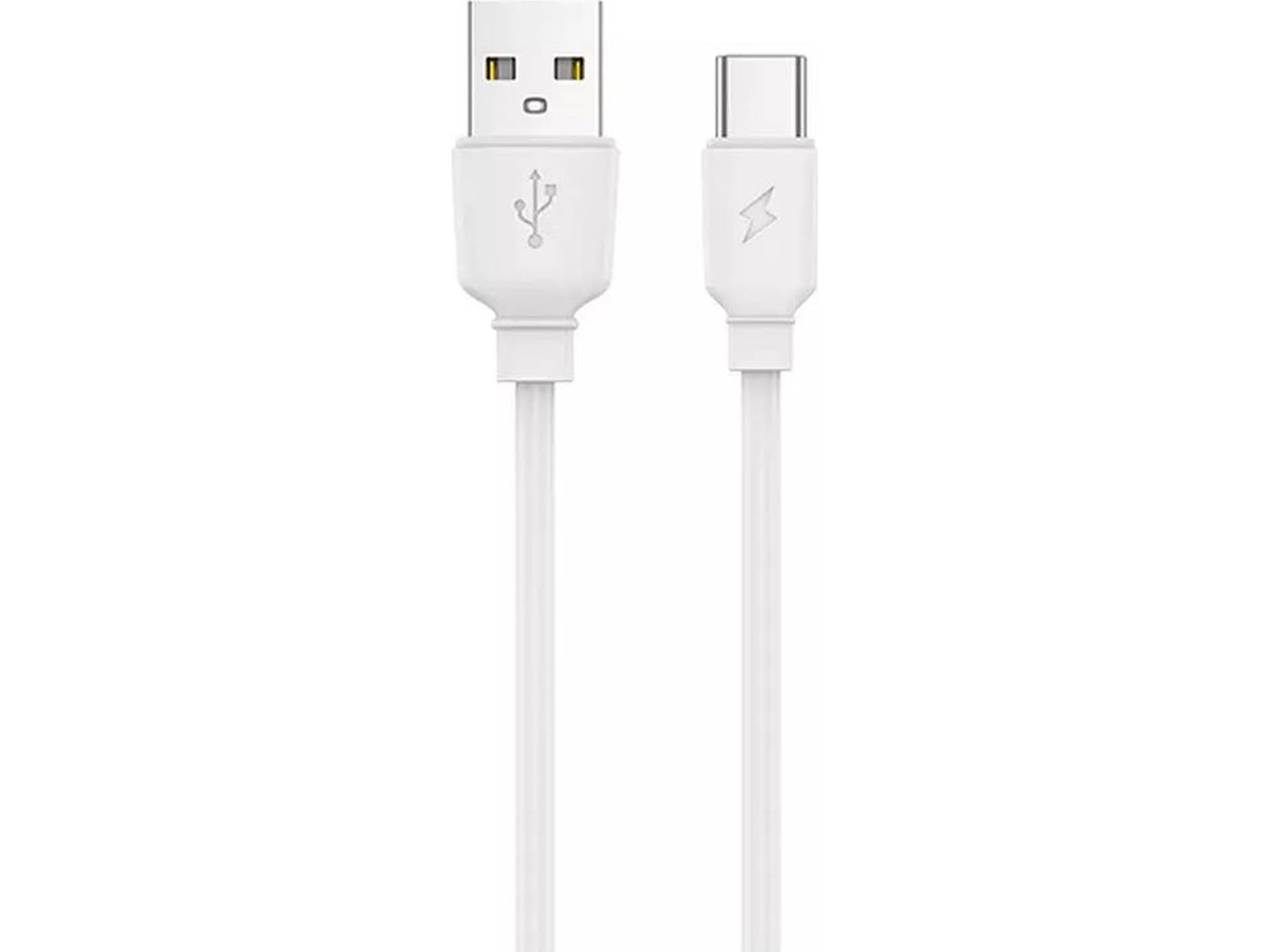 Usb-Kabel Usb-A Til Usb-C 1 M Hvid (6974929202231)