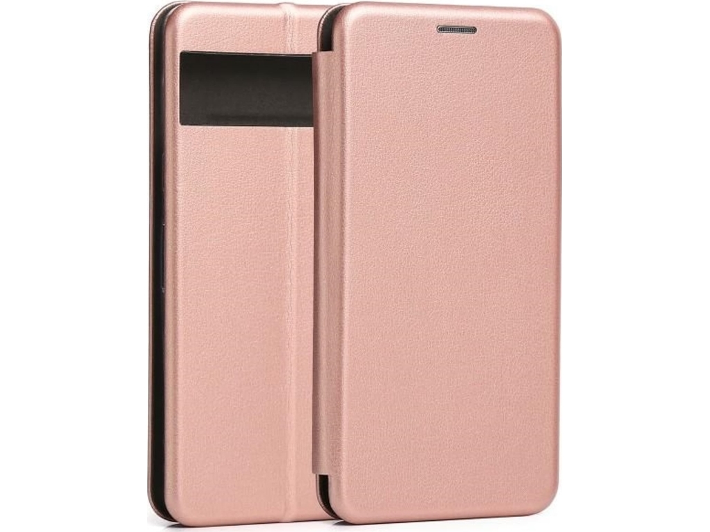 Beline Beline Etui Book Magnetic Google Pixel 7 Różowo-Złoty/Rose Gold