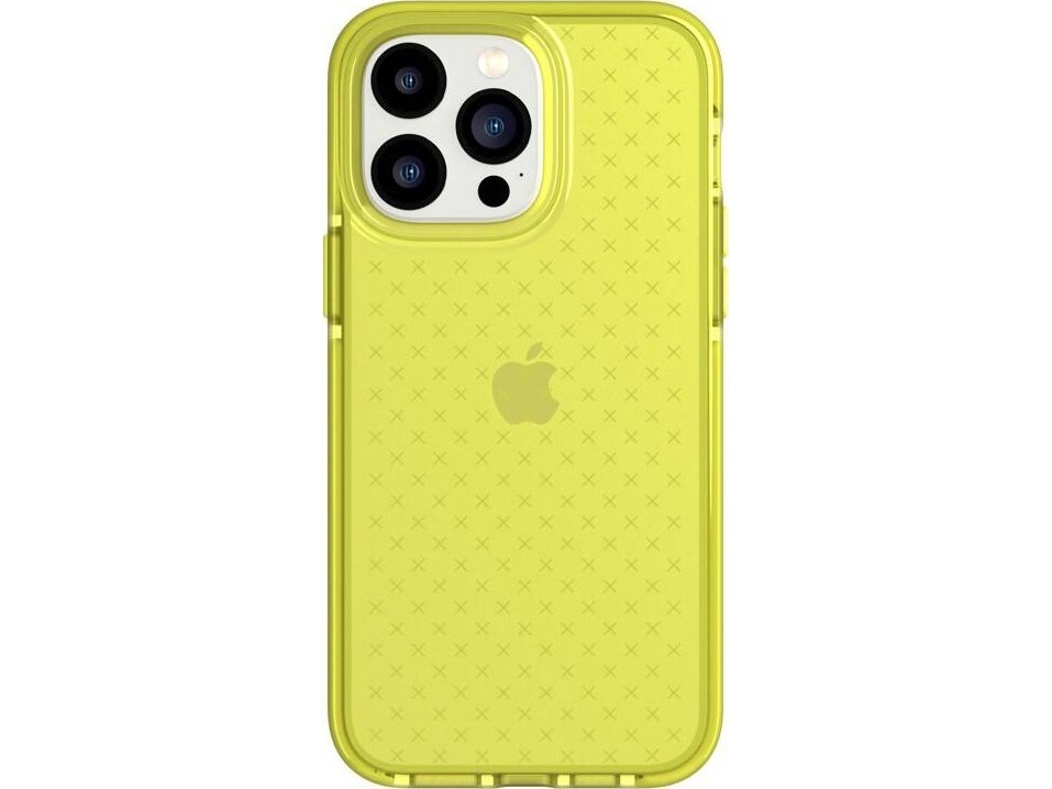 Tech 21 T21-9930 Evo Check - Apple Iphone 14 Pro Max Cover - Acid Yellow
