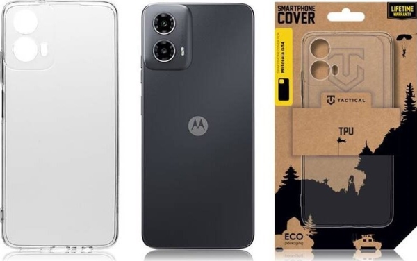 Tactical Tpu Cover For Motorola G34 Transparent Standard