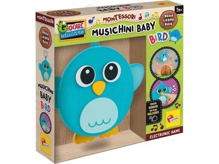 Lisciani Montessori Holzspielzeug - Musikvogel