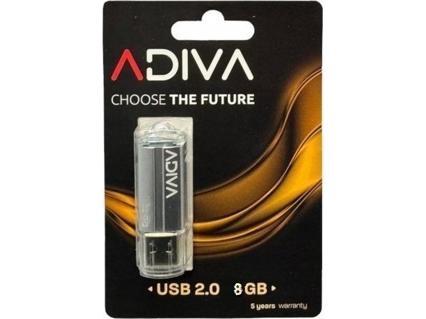 Adiva Usb-Stick Usb 2.0 8Gb Adiva 0247