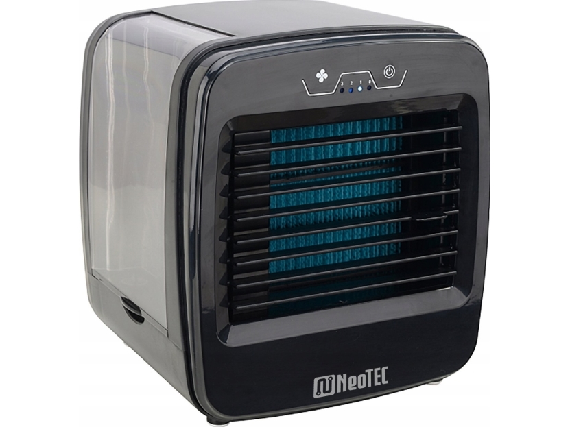 NeoTEC OneCool-klimaanlæg, to isbeholdere, sort (NTC-OC1-BLK)