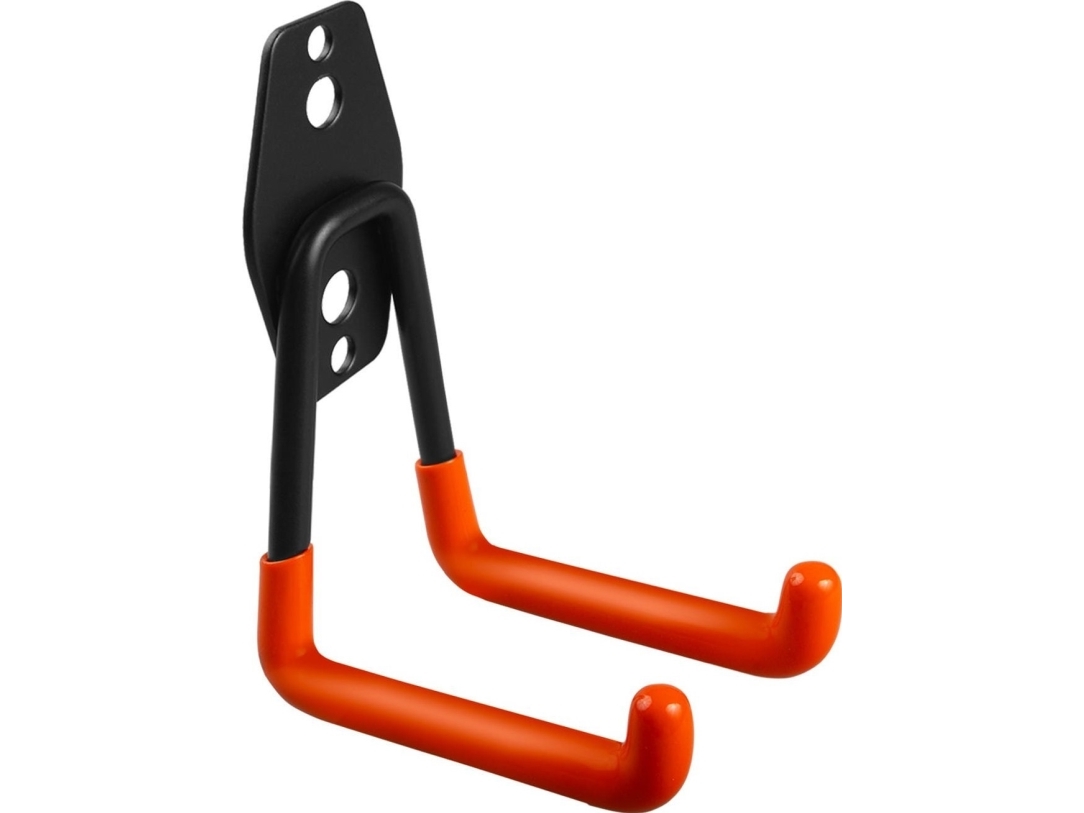 Maclean garagevægbeslag, til dæk, haveredskaber, stige, slanger. stål, maks. belastning 70 kg, MC-442