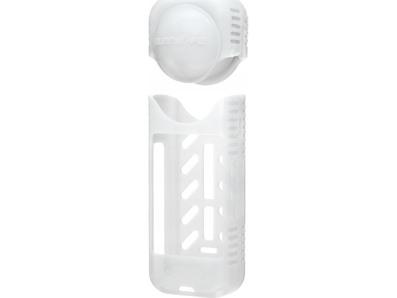 Sunnylife Objektivdeckel + Silikonabdeckung Schutz Für Insta360 X4 / X 4 / X4-Bht818-Tr Weiß