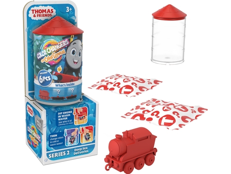 Mattel THOMAS lokomotiv WAGONIK COLOR REV MIX HNP80 W2