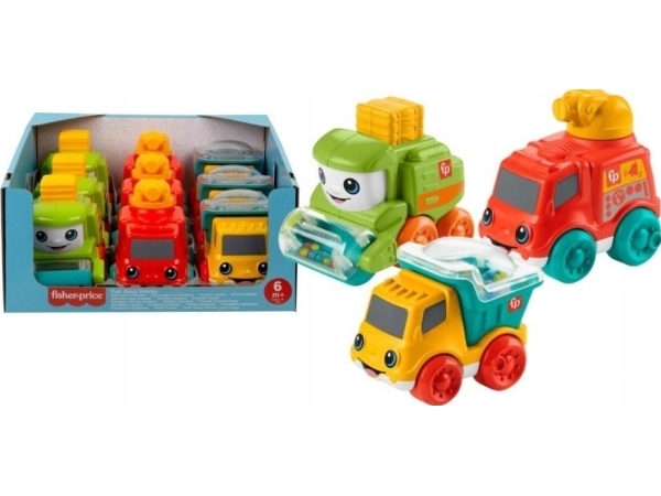 Mattel FP BALL VEHICLE MIX HRP27 WB9 | Leksaker - För dom minsta - Gåbilar | GameStuff