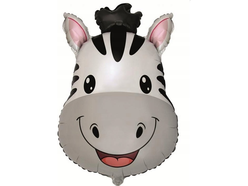 Godan Folieballon 24" Fx - Zebra (Hoved), Pakket