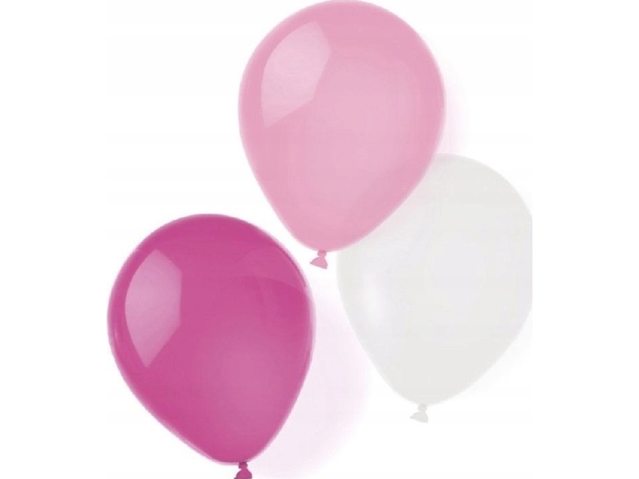 8 Stk. Latex Balloner I Hot Pink 25,4 Cm / 10" 9904896