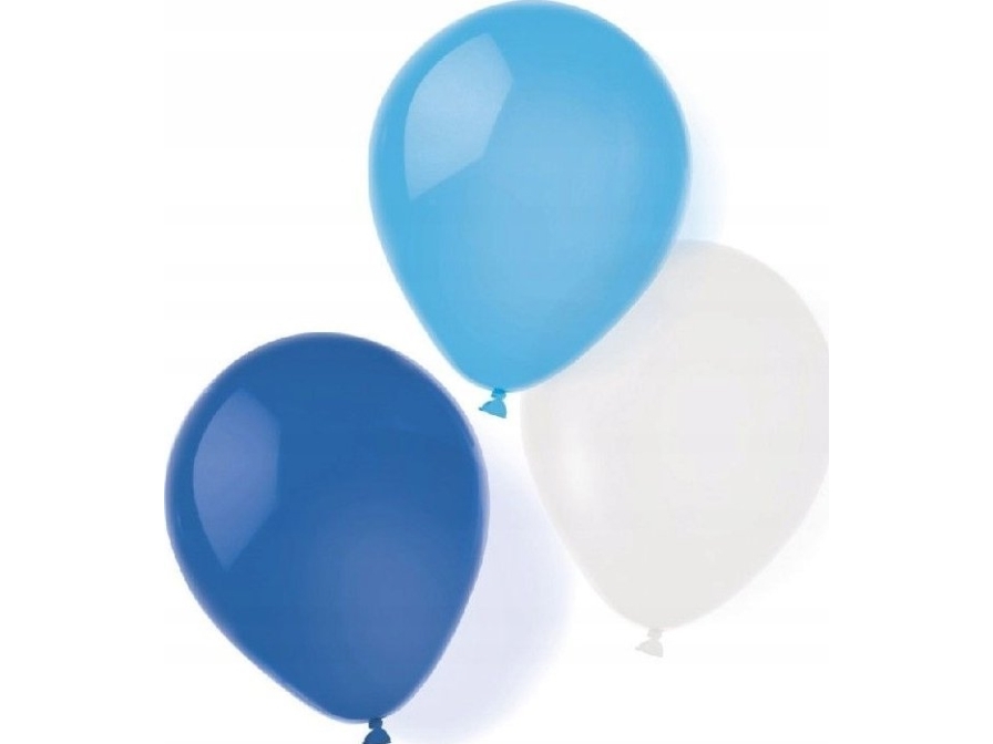 Amscan 8 Himmelblaue Latexballons 25,4Cm / 10" 8St. 9904895