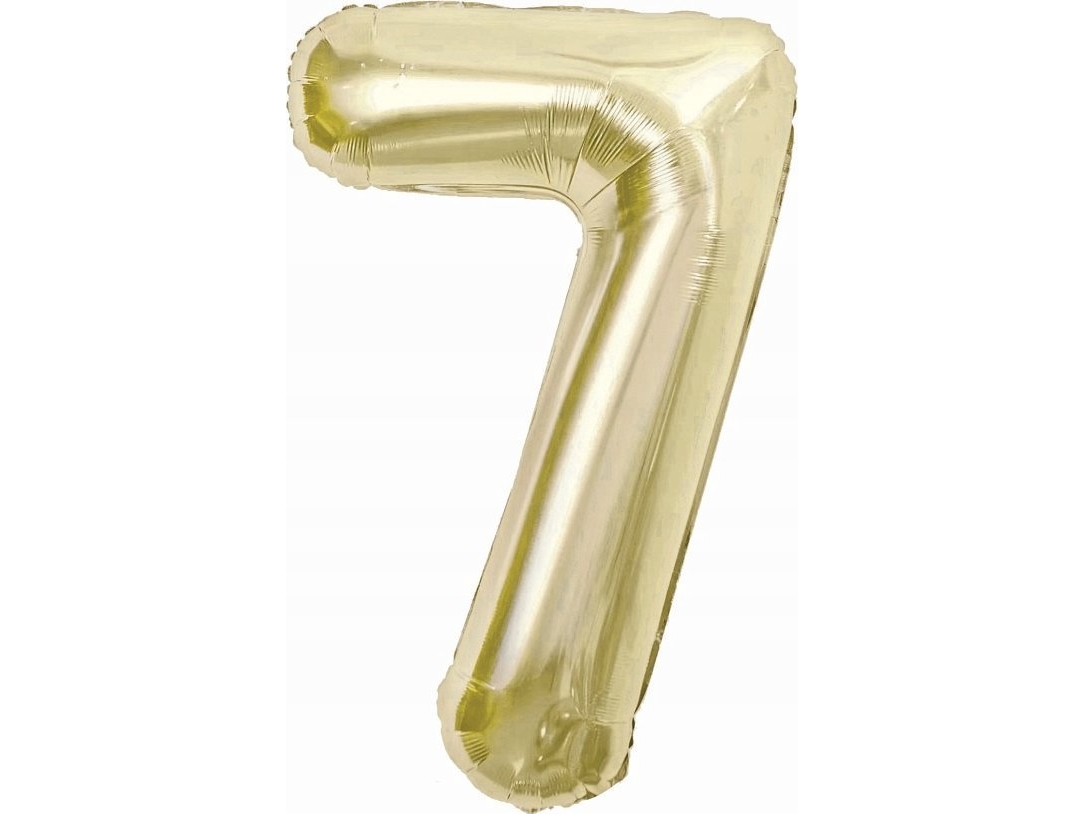 GoDan folieballon B&C tal 7 champagne 85 cm AA