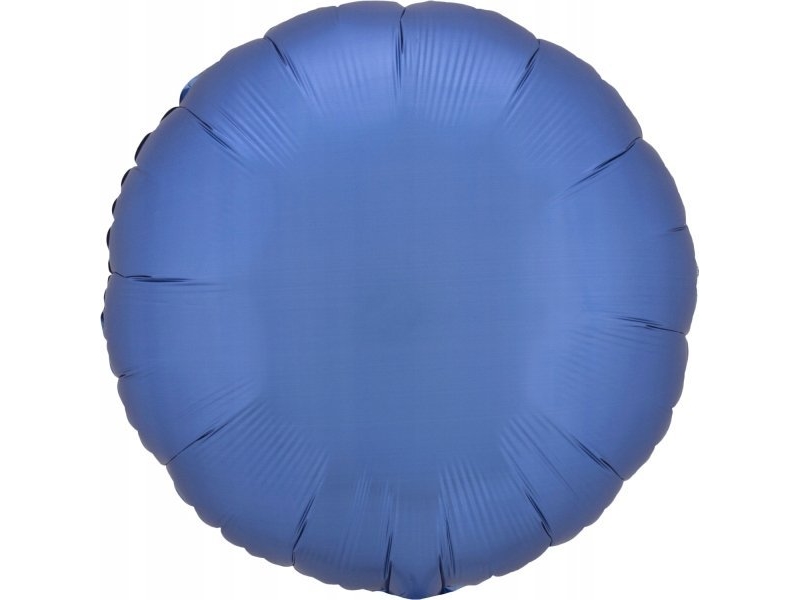Amscan Folieballon Lustre Azure Blå, Rund, 43 Cm (9914095)