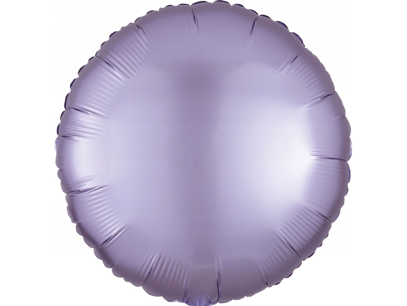 Amscan Folienballon Lustre Pastell Lilac Rund 43 Cm 9914122
