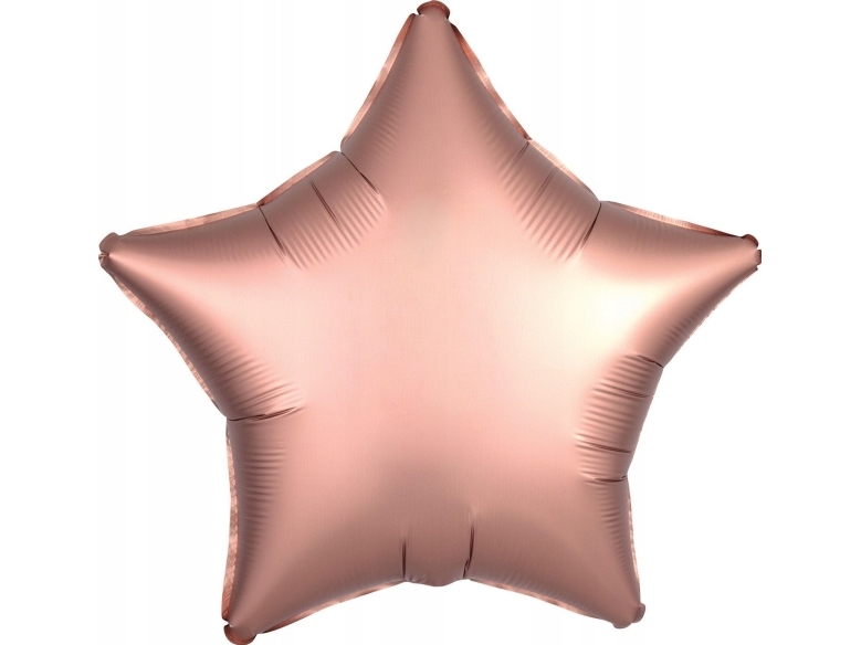 AMSCAN folieballong Lustre Rose Copper stjärna 48 cm 9914133 | Skola & Hobby - Festdekorera - Ballonger | GameStuff