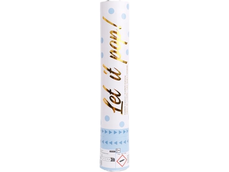Amscan Konfetti Konfetti Blau Papier Okrągły 28Cm 9916466