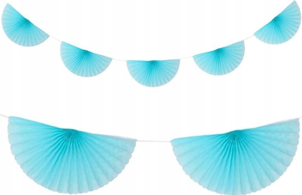 Godan Pb&Ampc Girlandenfächer, Blau, 300 Cm Qt-Gwab
