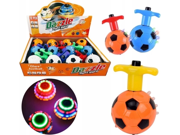 Trifox Ball Spinner med ljus och ljud p12 mix pris per 1 st | N - A | GameStuff