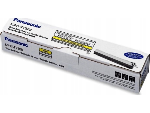 Panasonic Toner Toner Til Kx-Mc6020pd | 4.000 Sider | Gul