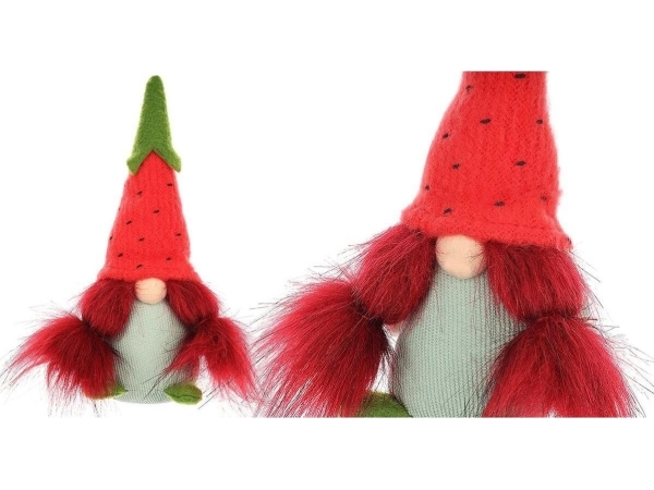 Saska Garden Juledekoration Ghost Gnom Truskawka 20Cm Spring Girl Decoration
